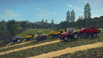 Pack 4 BigBalers 1 Achse FS17