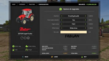 ZETOR Super Turbo FS17