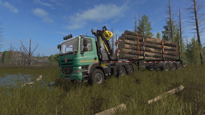 Biobeltz Log Trailer Tr 750 Fs17 Mod Mod For Farming Simulator 17 Ls Portal 0636