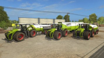 CLAAS Xerion 5000 gold edition v1.1 FS17