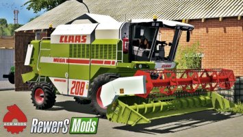 Claas Mega 208 v1.1 fs17