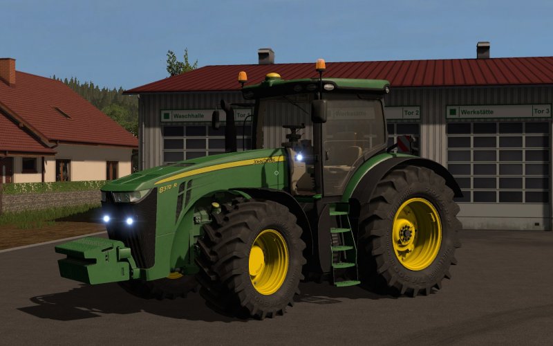 John Deere 8R V2 TechMod - FS17 Mod | Mod for Farming Simulator 17 | LS ...