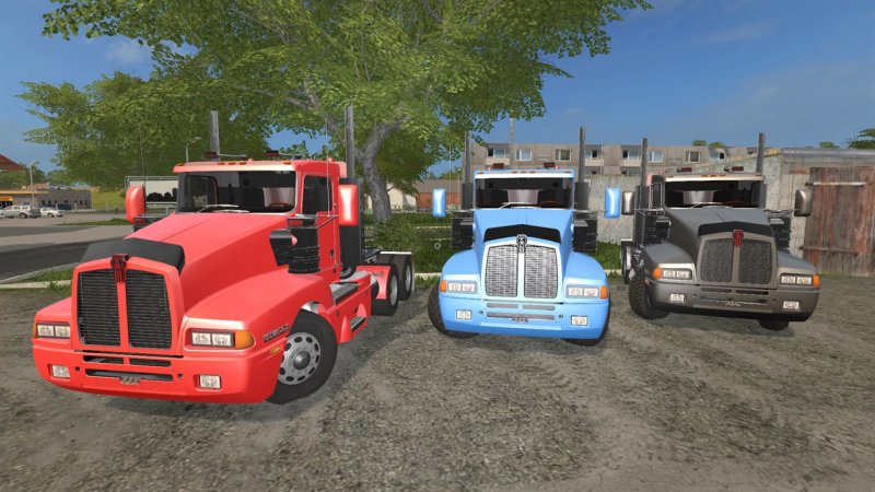 Kenworth T600 Semi Truck V1100 Fs17 Mod Mod For Farming Simulator 17 Ls Portal 7033