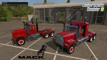 Mack Daycab and Mack Sleeper Truck