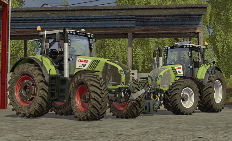 Claas Axion 800 Series V2 Fs17 Mod Mod For Landwirtsc 0901