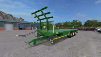 SMYTH 32 FOOT BALE TRAILER FS17