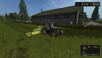 KUHN SMALL CULTIPLOUGH + TWO TRACTORS FS17
