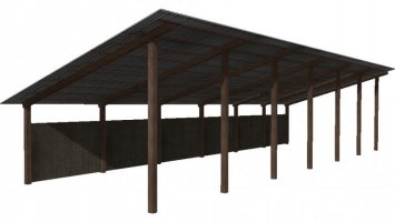 Wooden Shelter FS17