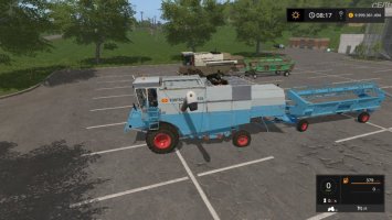 Fortschritt E516 zielony i niebieski fs17