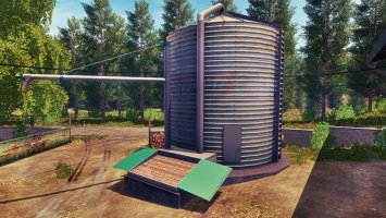 Grains Storage Silo Placeable