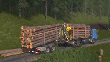 Tatra Terrno Log Truck FS17