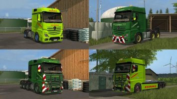 Mercedes Benz Actros Pack fs17