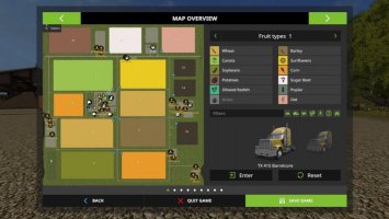 PLAINS AND SIMPLE SEASONS USER MAP FS17