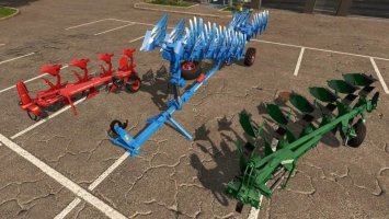 Standard ploughs with dynamicHose FS17