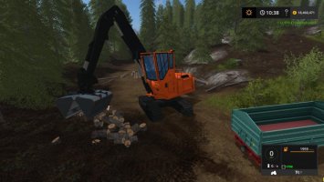 Wood Shovel Loader