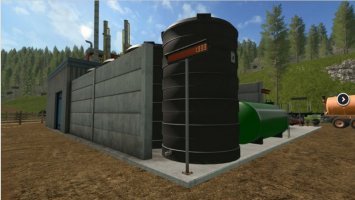 Digestate Processor Placeable v1.0.0.1 FS17