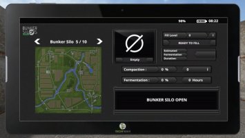 FarmingTablet - App: Bunker Silo Overview fs17
