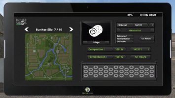 FarmingTablet - App: Bunker Silo Overview FS17