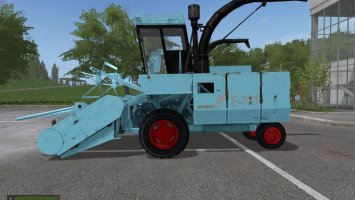 Fortschritt E-281 with 3 cutting units FS17