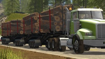 BBM RT Log Trailer FS17