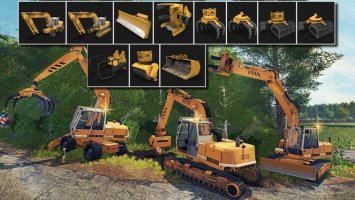 Excavator Liebherr 902 Pack