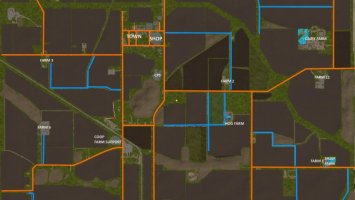 Mills County Map FS17 v2.0.1 FS17