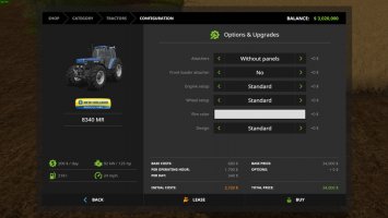 New Holland 8340 Pack FS17