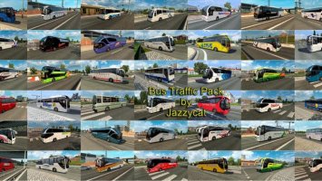 Bus Traffic Pack by Jazzycat v3.9 ETS2
