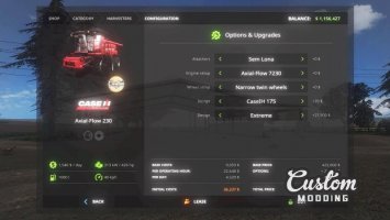 Case IH SERIES 230 AXIAL FLOW BRAZILIAN FS17