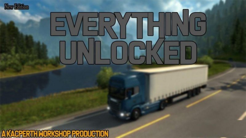 Everything Unlocked V1 13 Ets2 Mod Mod For Euro Truck Simulator 2 Ls Portal