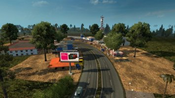 Old Bangladesh Map converted to 1.27 by Shahid ETS2