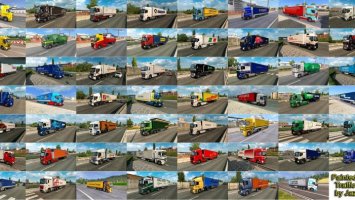 Painted Truck Traffic Pack by Jazzycat v5.4 ETS2