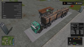 Weight Station For Wood Logs Placeable v1.0 FS17