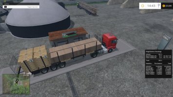 WeightStation For Wood Logs Placeable v1.0 LS15