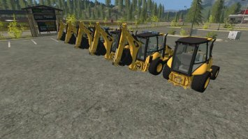 CAT Backhoe 420F FS17