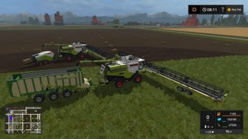 Claas Lexion Ultimate Map Pack