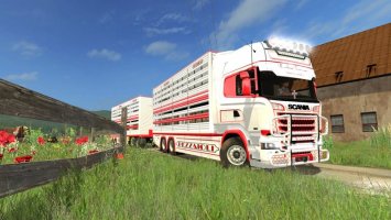 Scania R730 cattle truck v1.0 FS17