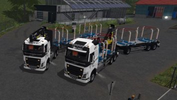 Volvo FH16 Woodpack FS17