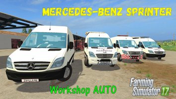 Mercedes-Benz Sprinter 311-318 CDI Workshop fs17