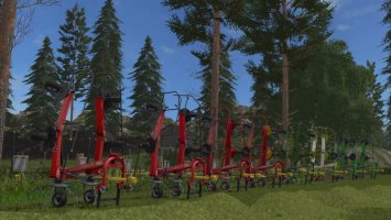 Heuwender Pack v1.2 FS17