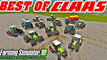 ALL CLAAS TOP TRACTOR PACK