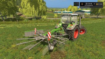 Fendt Former 456 DN Einkreiselschwader v1.1 FS17