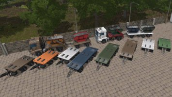 MAN Skip Truck with Container FS17