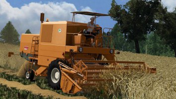 BIZON Z056 Czerwony/Miodowy FS17