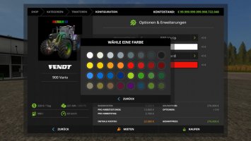 Fendt 900 Vario Multicolor + More Engine Upgrades FS17