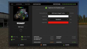 Fendt 900 Vario Multicolor + More Engine Upgrades FS17