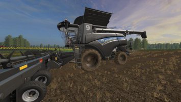 New Holland CR 10.90 with many extras FS17