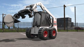 Bobcat 863 Turbo With Bobcat Shovel v1.1 fs17