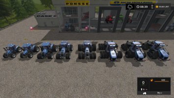 New Holland Tractor pack update by Stevie fs17