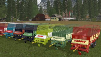 Alte Ladewagen Tandem fs17